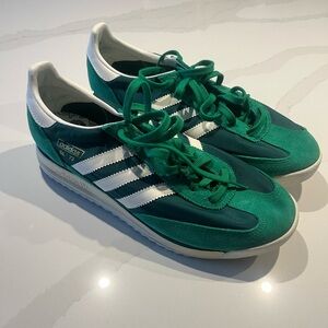 Adidas SL 72 Emerald and White Trainers